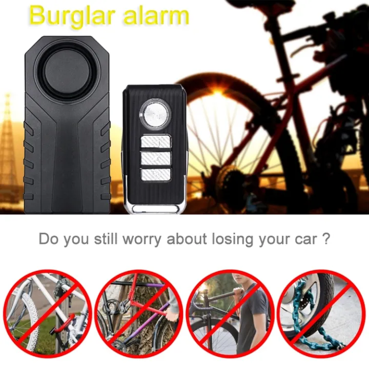 (New)KS-SF22R%20IP55%20Waterproof%20Wireless%20113dB%20Vibration%20Burglar%20Sensor%20Alarm%20with%20Remote%20Control%20for%20Vehicle%20/%20Bicycle%20/%20Electric%20Bicycle%20-%20Image%206