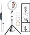 12.inches Ring Light Photo Studio Camera, Video lamp with Tripod for Smartphone.