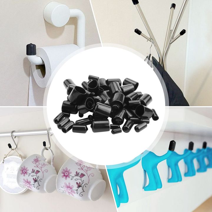 80%20Pieces%20Rubber%20End%20Caps%20Flexible%20Bolt%20Covers%20Screw%20Caps%20Thread%20Protectors%20in%204%20Sizes%201/4%20to%203/4%20Inch%20(Black)%20-%20Image%207