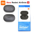 NYT New Xiaomi Redmi Airdots S Earbuds Wireless Bluetooth Stereo Earphone Gaming Headset With Mic Voice Control Earphones For Xiaomi Airdots S.