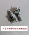 3Pin Single Gang Rotary 1K 3 Pin Linear Taper Pot Potentiometer Volume Controller Variable Resistor 1K Ohm Potentiometer Single Gang Rotary Switch Electrical Circuitry & Parts. 