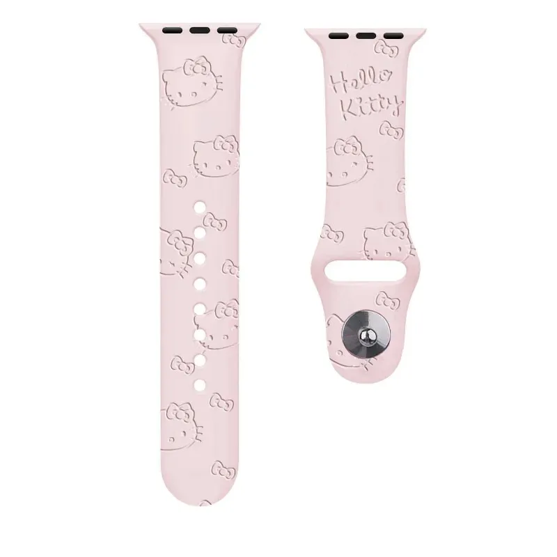 Hello Kitty Cute Strap for Apple Watch Band 44mm 42mm 45mm 42 41mm