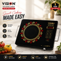 VISION Infrared Cooker 40A3 (HiLife) (873170) | 2200W Electric Cooktop | Touch & Knob Control | Free Delivery. 