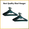12 PCS Black Plastic Sharee Hanger, Best For Adult Clothing Items, Large Hanger, Durable. 