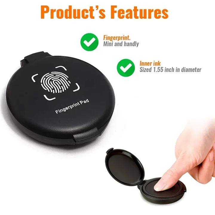 Fingerprint%20Ink%20Pad%20No-Wash%20Quick-Drying%20Portable%20Quick-Drying%20Ink%20Pad%20Black%201%20PCS%20Plastic%20-%20Image%206
