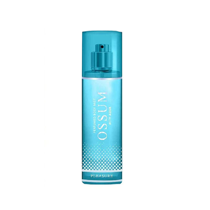 Indian Product Ossume Perfumed Body Mist With Aqua pleasure Used For male /female -115 Ml