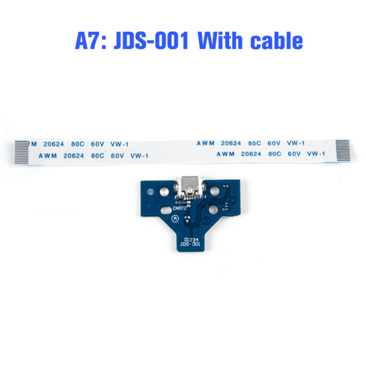 JCD JDS-001 JDS-011 JDS-030 JDS-040 JDS-055 USB Charging Port Board For PS4 Hudduo