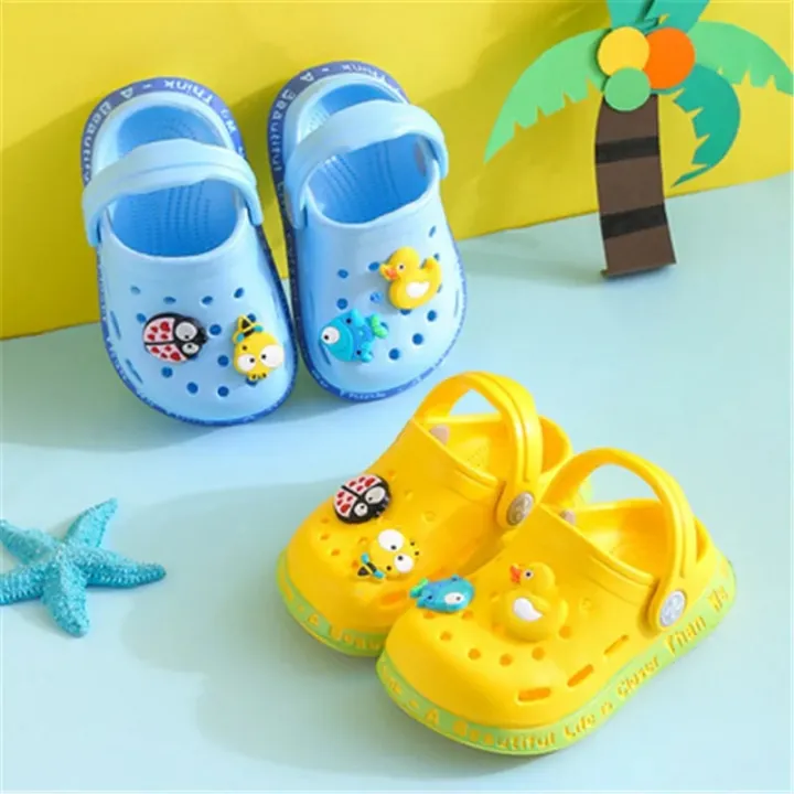 Children%20New%20Cute%20Cartoons%20Kids%20Mules%20Clogs%20Summer%20Croc%20Garden%20Beach%20Slippers%20Sandals%20Cave%20Hole%20Baby%20Shoes%20For%20Boys%20Girls%20-%20Image%204