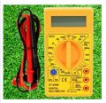 Digital Multimeter, Handheld Digital Multimeter LCD Backlight Portable AC/DC Ammeter Voltmeter Ohm Voltage Tester Meter Multimeter with Wire. 