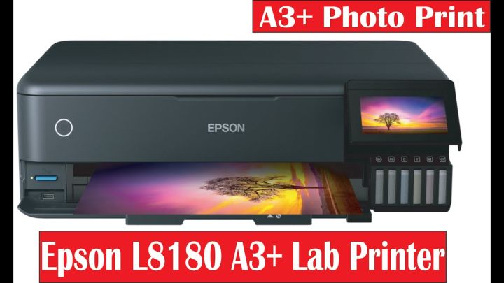 Epson EcoTank L8180 Multifunction A3+ InkTank Photo Printer