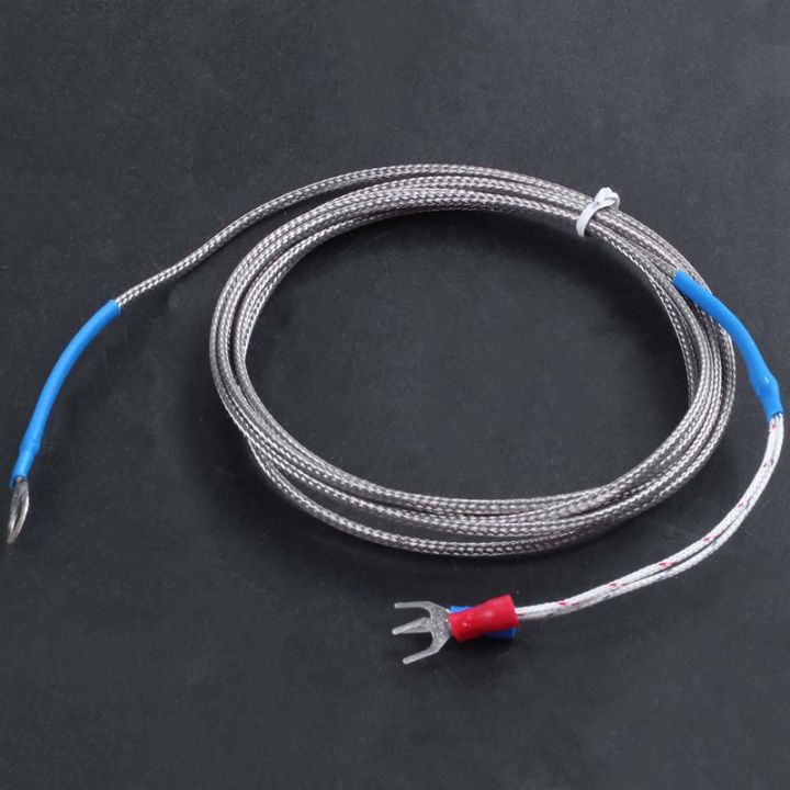 2pcs%209mm%20x%205mm%20Probe%20Ring%20K%20Type%20Thermocouple%20Temperature%20Sensor%202M%206.6Ft%20-%20Image%202