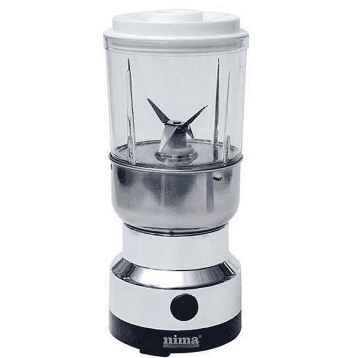 Nima Magic 2-in-1 Blender Grinder Electric Grinder Juicer - Versatile Kitchen Appliance for Easy Blending and Grinding