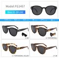 Fashion Polarized Tom Wholesale Sunglasses in Bulk for Men Women Luxury Brand Round Sun Glasses Italy Acetate Anti-glare UV400. 