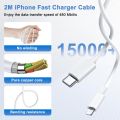 iPhone Fast Charger, 20W USB C iPhone Charger Plug with 1M Fast Charging Cable, Type C Fast Charger Compatible with iPhone 14/14 Plus/14 Pro/14 Pro Max/13 12 11 X XR XS SE/Pad.