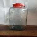 Premium Quality Glass jar Storage-3.5L Big Size-1Piece/2Kg Glass Container/Glass Jar for Kitchen-1pcs.