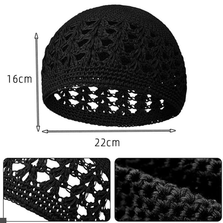 Islamic%20hat%20Traditional%20Cotton%20Male%20Prayer%20cap%20Turkish%20Ladies%20hat%20for%20Daily%20prayers%20visits%20gatherings%20Traditional%20clothing%20-%20Image%207