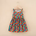 Summer girls Princess Dress Birthday party fashion kid Poncho dress Yarn Wedding dress Cotton children clothing toddler clothes.