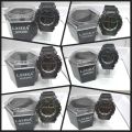 AKSILA 119 Date, Alam, Stopwatch, Shock Resistant Mens Watch 100% waterproof. 