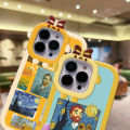 FELMYST Casing Case For iPhone 12 Pro Max Fashion Urban Oil painting Van Gogh Case Soft Silicone Full Cover Shockproof Rubber Cases Back Cover Phone Casing Softcase For Girls.