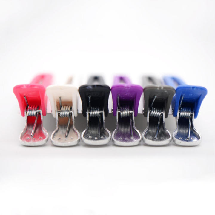 Plastic%20Rubber%20Hairdressing%20Clip%20Professional%20Approximately%2011.3%20*%201.5cm%20Seamless%20Clip%20Hairdressing%20Tool%20for%20Salon%20Use%20-%20Image%203