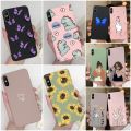 For Xiaomi Redmi 9 9C 9A Case Silicon Fashion Flower Girls Heart Cute Phone Cover Back Cases For Redmi 9 C Redmi 9 A Case Fundas. 