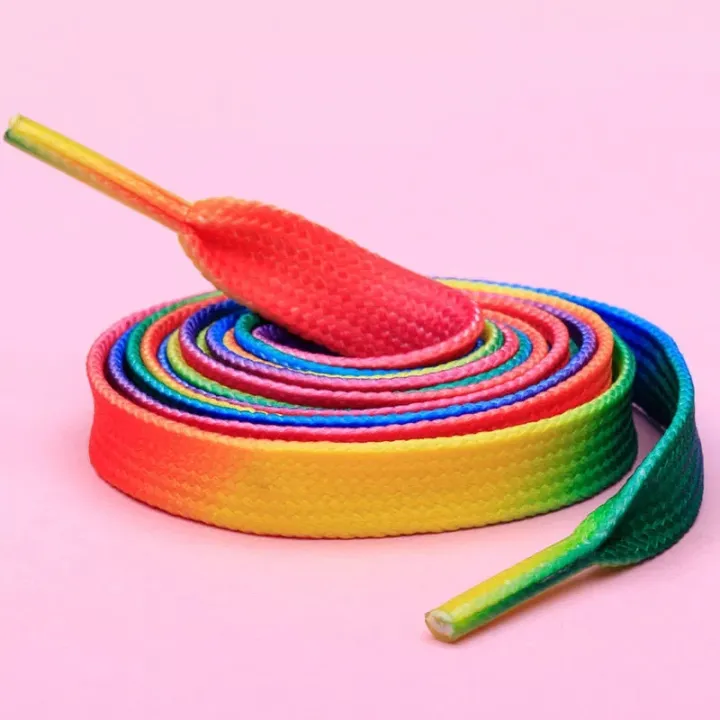 1%20Pair%20Rainbow%20Colour%20Flat%20Shoelaces%20-%20Image%204