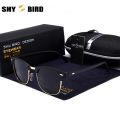 Fashion Brand Designer Polarized Sunglasses Men Women Rivet Black Frame Colorful Coating Sun Glasses Shades UV400 Male Eyewear.