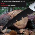 Folding Hand Saw SK5 Steel Medium-toothed Blade Soft Rubber Handle Collapsible Sharp for Woodwork/Household Cutting Tools/DIY. 