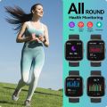 anyloop W7 1.83 HD Smart Watch with Bluetooth CallSmart AI Voice Assistant IP68 Waterproof Outdoor Health Monitoring SmartWatch. 