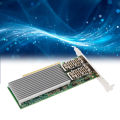 Gigabit Network Adapter, Stable Transmission Gigabit Network Card PCIe 4.0x16 for Computer.