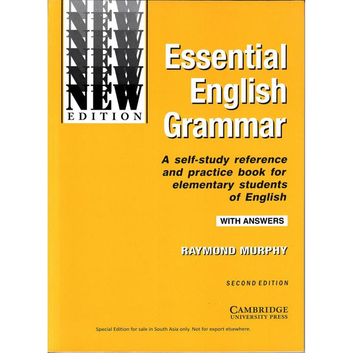 Essential English Grammar with Answers by Raymond Murphy 2nd Edition