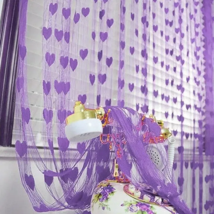 Love%20Heart%20Shaped%20Net%20Curtain/Porda%20-%201pcs%20-%20Porda%20Multi%20colour%20For%20Dynamic%20Fashion%20-%20Image%207