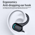 【FUPANG】M-F8 Bluetooth 5.2 wireless earphone ear mini business headphone bass Cancelling sports gaming earbuds. 