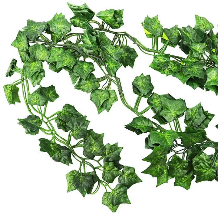 Artificial Ivy Leaves Greenery Garlands Hanging for Wedding Party Garden Wall Decoration