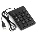 Numeric Keypad USB Mini Number Pad Numpad 18 Keys Keyboard for Desktop PC Pro. 