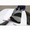 【Xiaofeng】Chiziyo 79x38cm fake black car sticker car sticker simulation sunroof edge strip optional. 