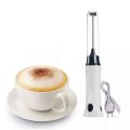 Rechargeable Handheld Electric Coffee Mixer and Milk Frother. 