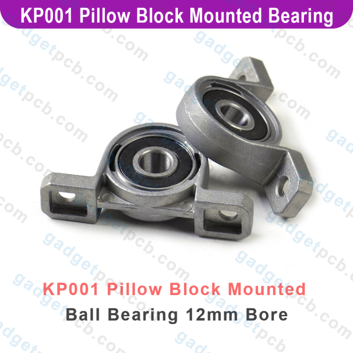 Zinc%20Alloy%20KP001%20P001%20Pillow%20Block%20Mounted%20Ball%20Bearing%2012mm%20Bore%20Diameter%20For%20CNC%20Machine%203D%20Printer%20All%20Kinds%20Of%20Electronics%20Projects%20-%20Image%204
