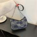 French niche chain bag women's new handbag advanced all-match retro one-shoulder armpit bag.