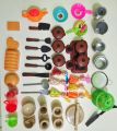 50 pieces Toy Kitchen Set For Baby aluminiam, wooden plastic toy. 