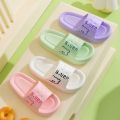 Slippers EVA summer couple internet celebrity wear home non-slip bathroom ladies men's light adult slippers.