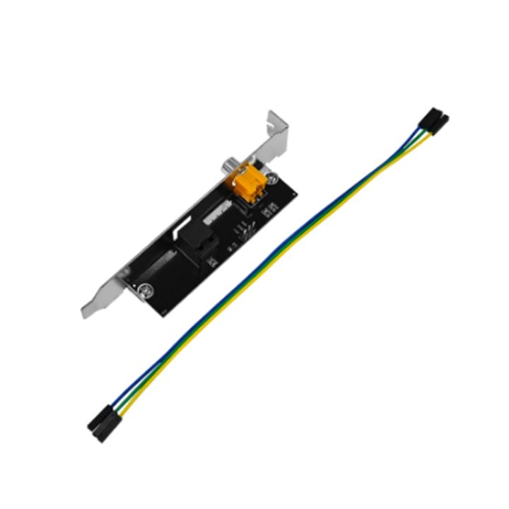 24Bit 192KHz Optical Fiber Coaxial Daughter Card Set Kit SPDIF OUT for Universal Computer Motherboard Digital 5.1 Sound Card AC3 Set Kit