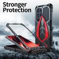 Original Luphie Metal Armor For Samsung Galaxy S23 Ultra Case Military Shockproof Rubber Full Rugged Cover Funda S24 S22 U Shell. 