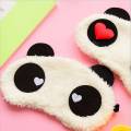 New Cute Face White Panda Eye Mask Eyeshade Shading Sleep Eye Mask. 