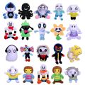 Anime Undertale Stuffed PP Cotton Plush Toys Kawaii Cartoon Game Role Sans Frisk 20-30cm Soft Dolls Birthday Gifts for Children.
