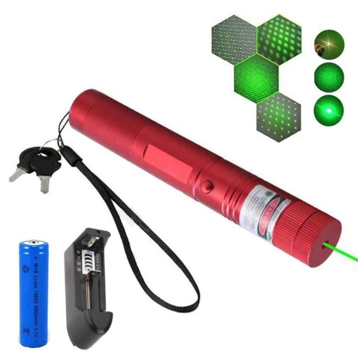 Laser%20Pointer%20Light%20303%20Green%20%20-%20Red%20Body%20Color%20-%2018650%20Powerful%20Rechargeable%20Battery%20-%2010%20Km%20Adjustable%20Focus%20-%20Professional%20-%20Image%202
