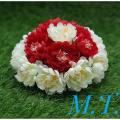 Artificial flower khopa/Bride khopa/flower khopa. 