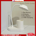 Rechargeable table Lamp LED Desk lamp With Pen Holder Multifunctional Table Lamp touch Control LED Reading Lamp.