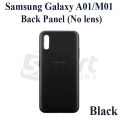 Samsung Galaxy A01/ M01 Back Panel/Backshell/ Casing + With Camera Lens + Side Buttons With Logo-All Colors Available. 