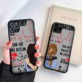 Greys Anatomy You are my person Phone Case For iPhone 13 12 11 14 Mini Pro XS Max Plus transparent Gray Back Cover. 